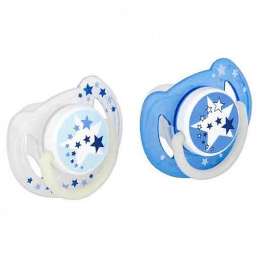 Philips AVENT Glow in The Dark Soother 618 Months Olivers BabyCare