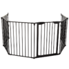 Dreambaby Mayfair Converta Playpen & Baby Gate - Black 1
