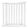 Fred Pressure Fit Wooden Stairgate - White