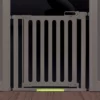Fred Pressure Fit Wooden Stairgate - White 4