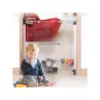 Fred Screw Fit Transparent View Stairgate 1