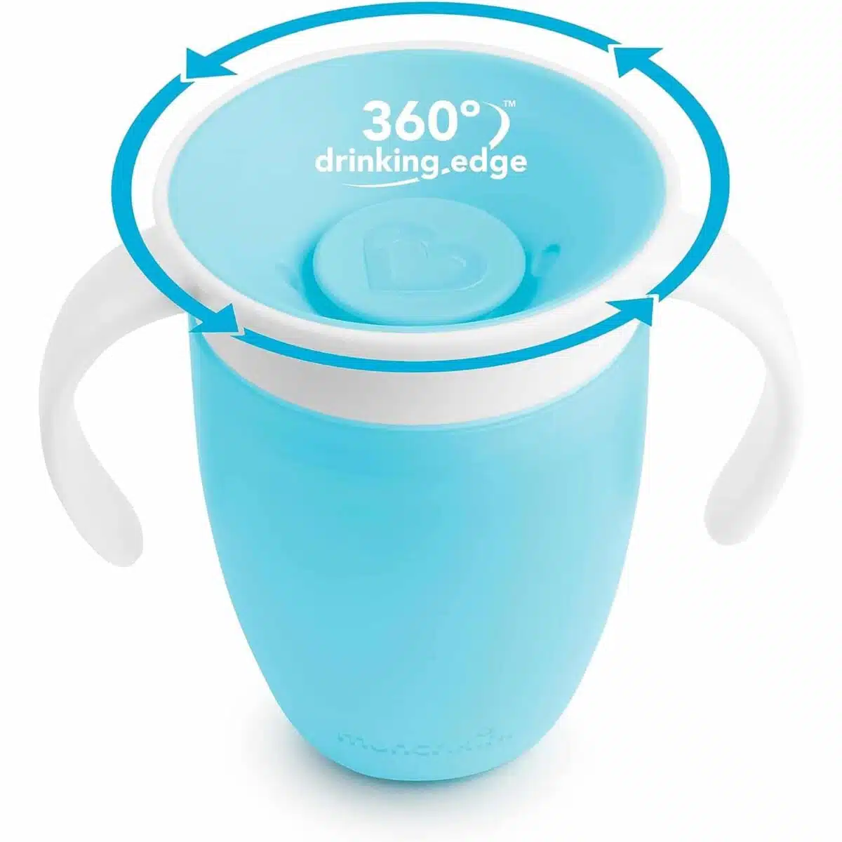 Munchkin Miracle 360 Trainer Cup (7oz/207ml) - Blue - Image 2
