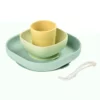 Beaba Silicone 4 Piece Meal Set - Natural