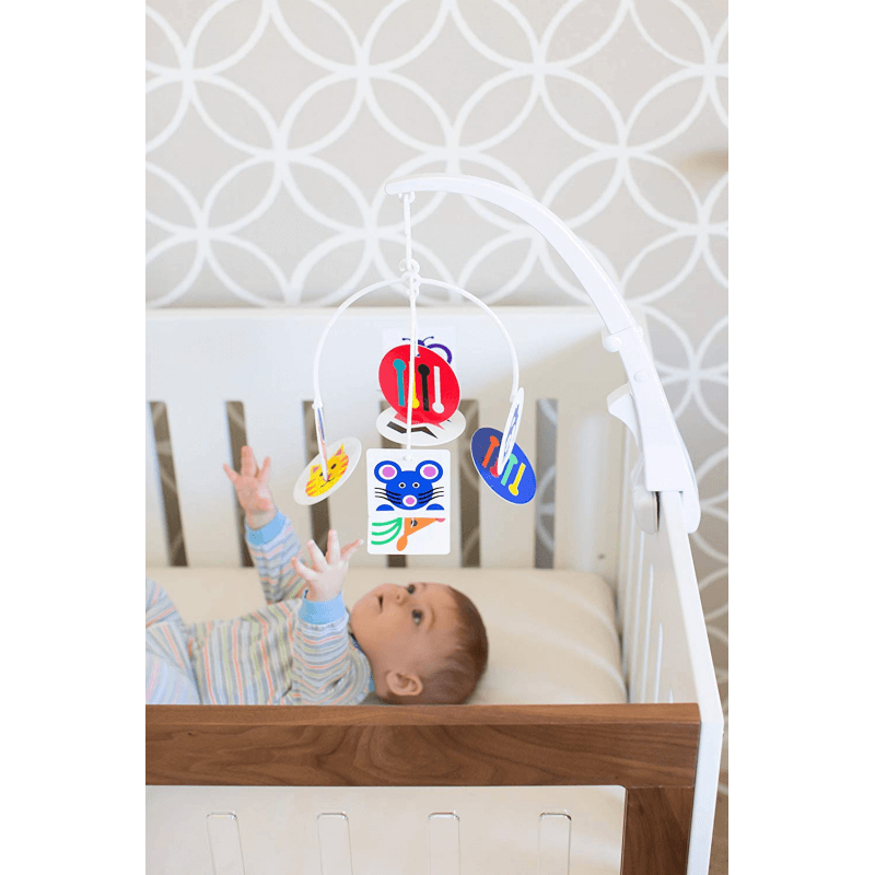 Baby mobile store crib attachment