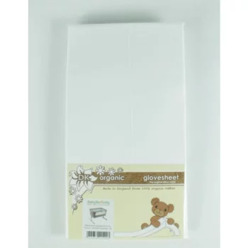 DK Glovesheet Chicco Next2Me Organic Mattress Sheets - White