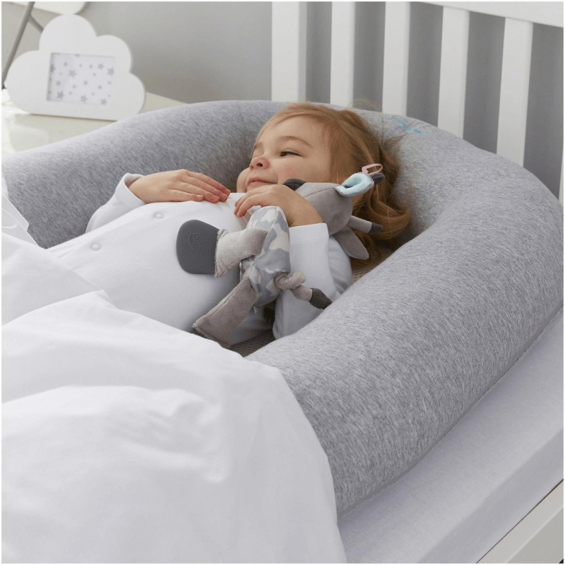 BN Purflo PURAIR BREATHABLE NEST MAXI MARL GREY Baby Nursery Bedding