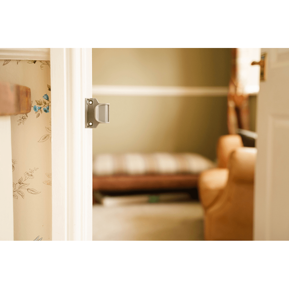 Callowesse Air Retractable Stair Gate Grey Extendable to 140cm