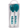 Beaba 2nd Age Training Fork and Spoon Set - Blue