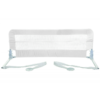 Stork Single Harrogate Fully Assembled Fabric Bed Rail - White