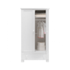 East Coast Montreal Double Wardrobe – White 2