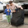 JL Childress Wheelie Car Seat Travel Bag - Black