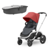 Quinny Red Grey Stroller