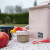 Beaba Glass Food Conservation Jar Set - Pink 2