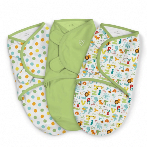 Summer Infant SwaddleMe 3 Pack Small (ABC Alphabet)