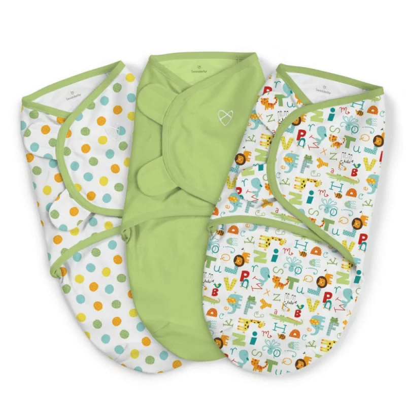 Summer Infant SwaddleMe 3 Pack - Small (ABC Alphabet)