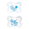 MAM Night 0+M Soother - Boy (Blue/White) 2