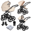 Venicci Asti 3 in 1 Travel System (9 Piece Bundle) - Beige