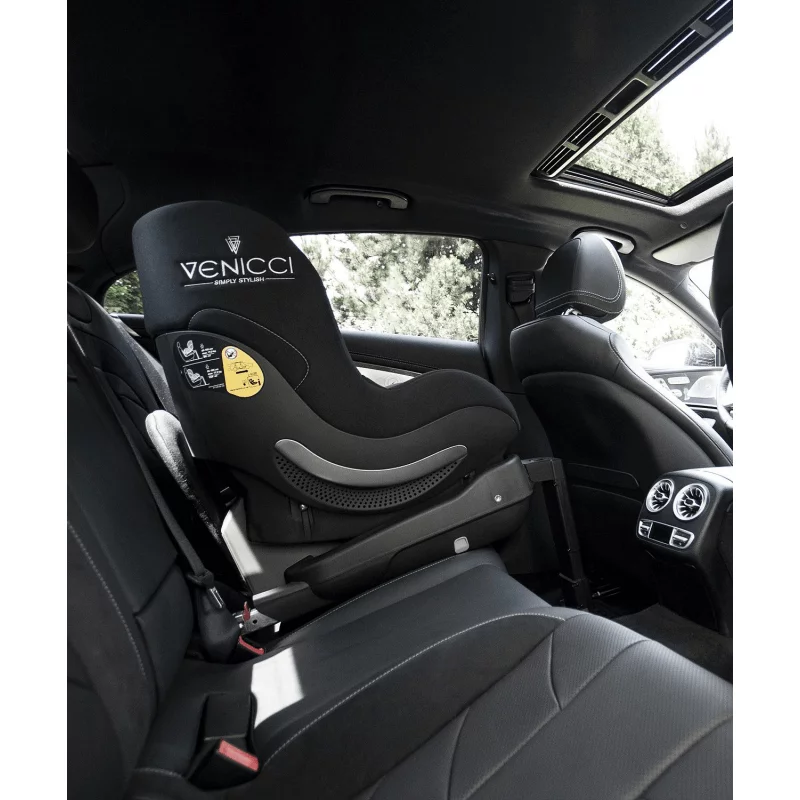 Venicci AeroFIX Car Seat - Black - Image 2