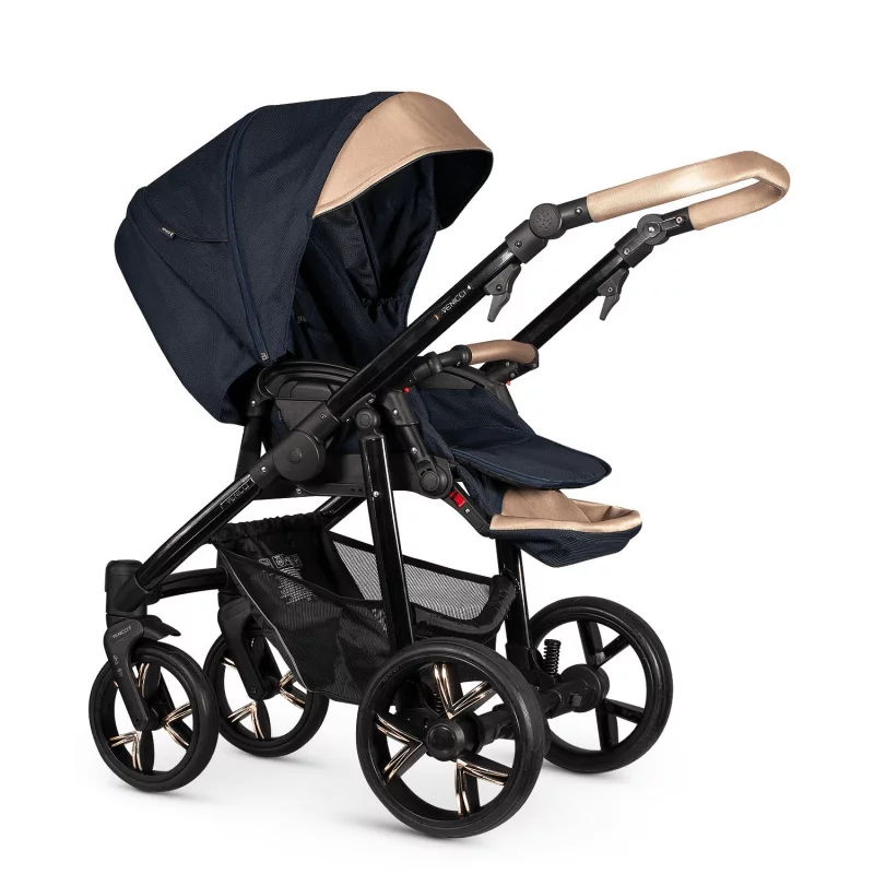 Venicci Lanco Prestige Gold Edition 3 in 1 Travel System 9 Piece Bundle