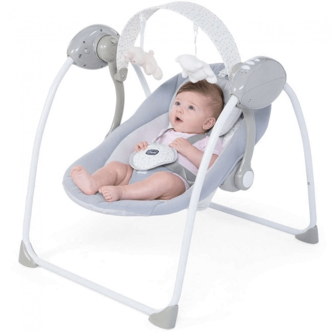 Chicco Relax and Play Swing Cool Grey Olivers BabyCare