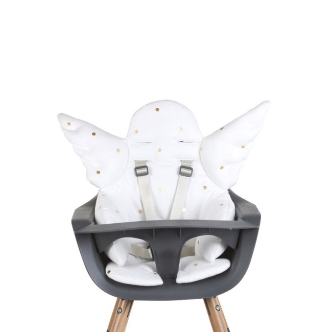 Childhome Universal Angel Highchair Cushion Gold Dots
