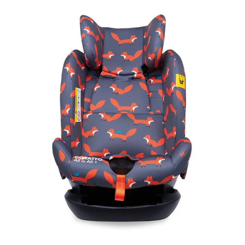 Cosatto All In All Plus Group 0+123 Car Seat - Charcoal Mister Fox - Image 13