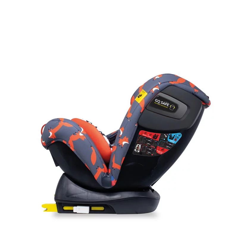 Cosatto All In All Plus Group 0+123 Car Seat - Charcoal Mister Fox - Image 2