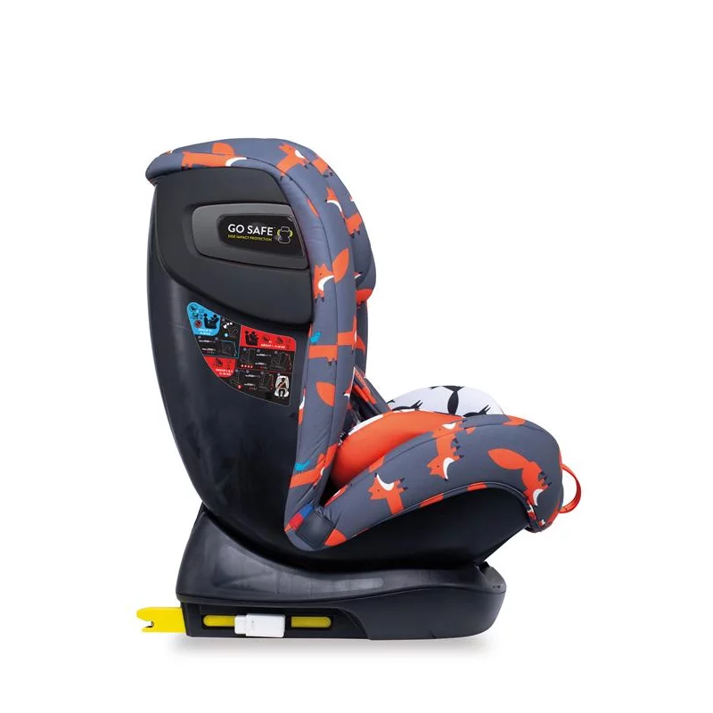 Cosatto All In All Plus Group 0+123 Car Seat - Charcoal Mister Fox - Image 3