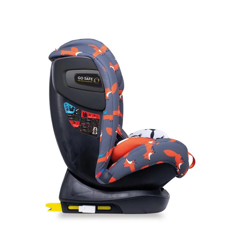 Cosatto All In All Plus Group 0+123 Car Seat - Charcoal Mister Fox - Image 6
