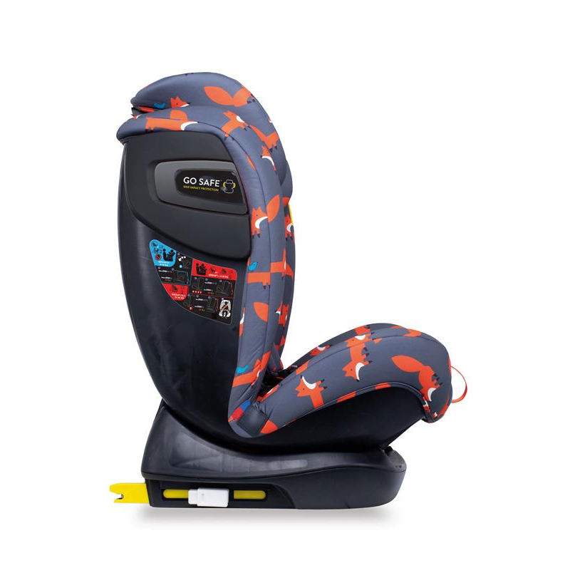 Cosatto All In All Plus Group 0+123 Car Seat - Charcoal Mister Fox - Image 7