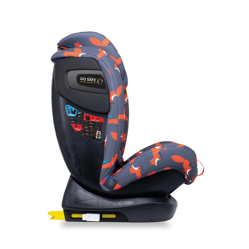 Cosatto All In All Plus Group 0+123 Car Seat - Charcoal Mister Fox - Image 7