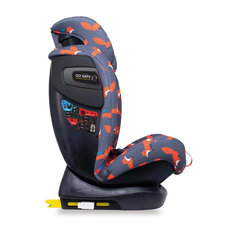 Cosatto All In All Plus Group 0+123 Car Seat - Charcoal Mister Fox - Image 8