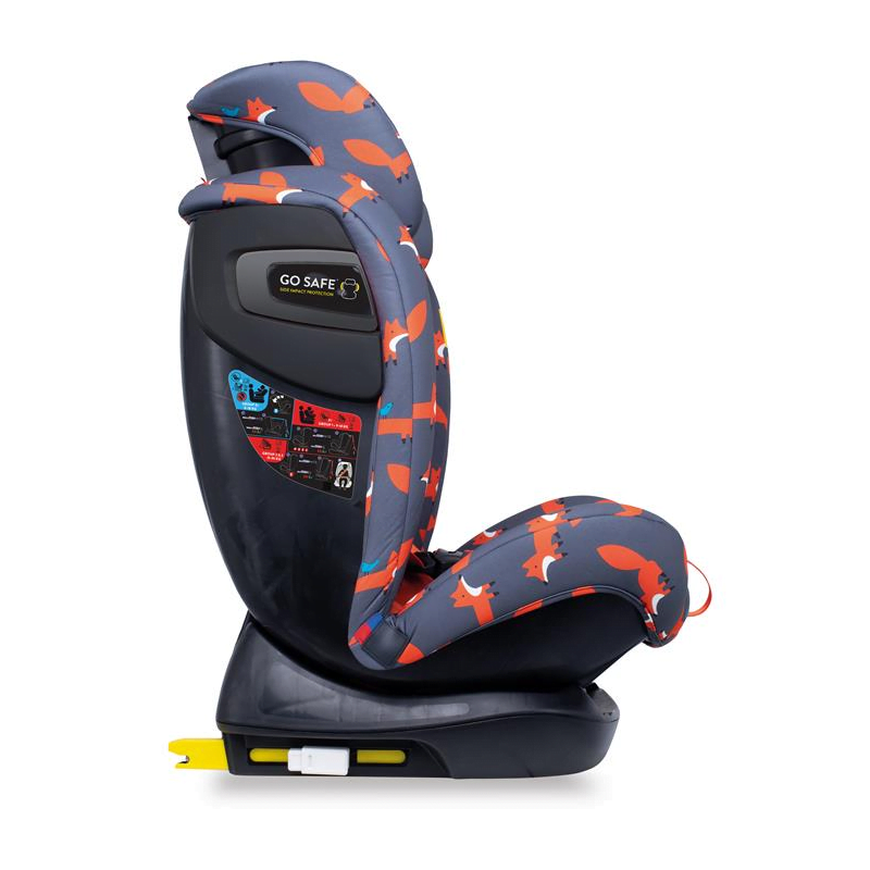 Cosatto All In All Plus Group 0+123 Car Seat - Charcoal Mister Fox - Image 9