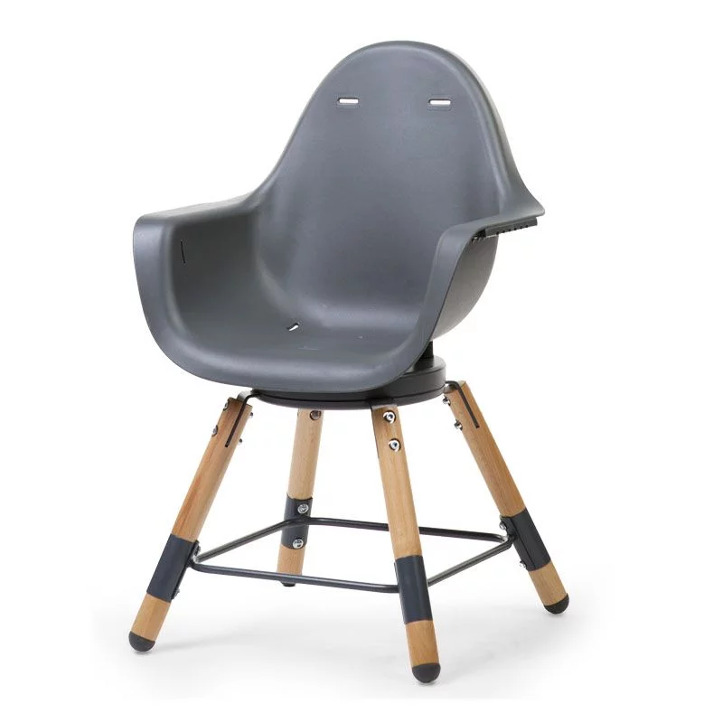 Childhome Evolu ONE.80° Highchair - Anthracite - Image 6