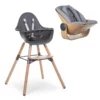 evolu 2 highchair + newborn seat anthracite