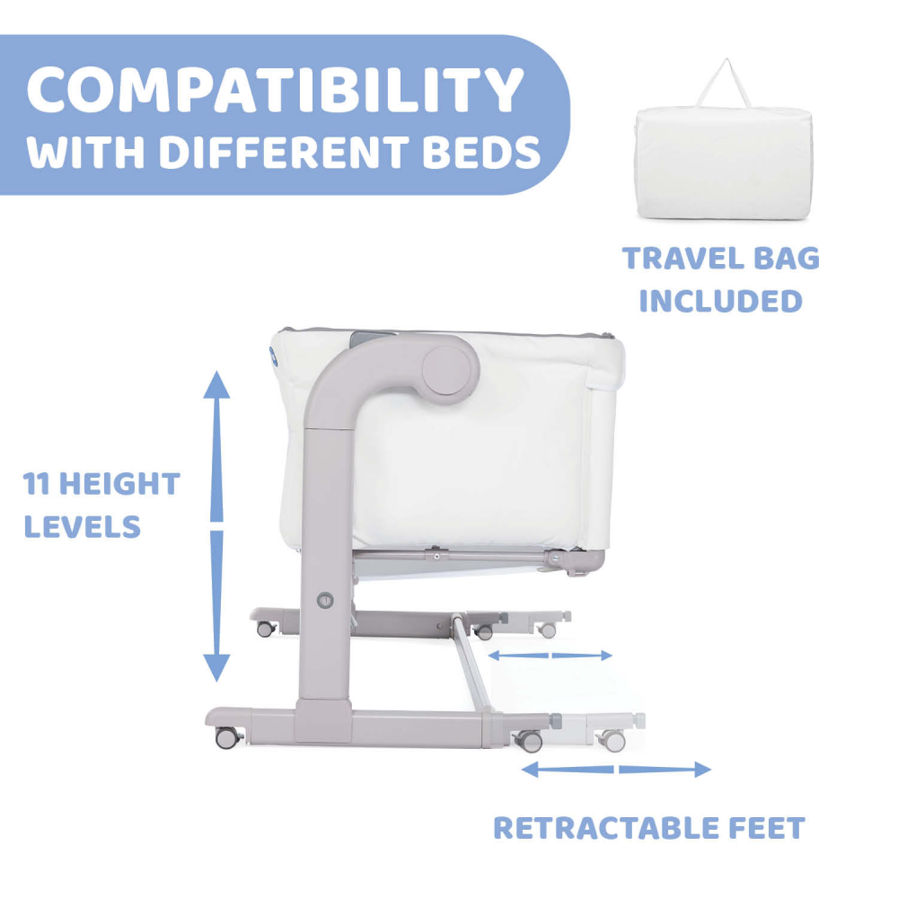 Chicco next to me magic white cheap