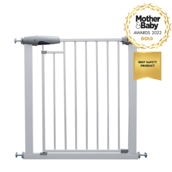 Callowesse Freedom Stair Gate – Hands Free Magnetic Auto Close and Locking 76-83cm. Child or Pet