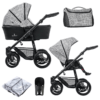 Venicci 2 in 1 Travel System Fashion Black