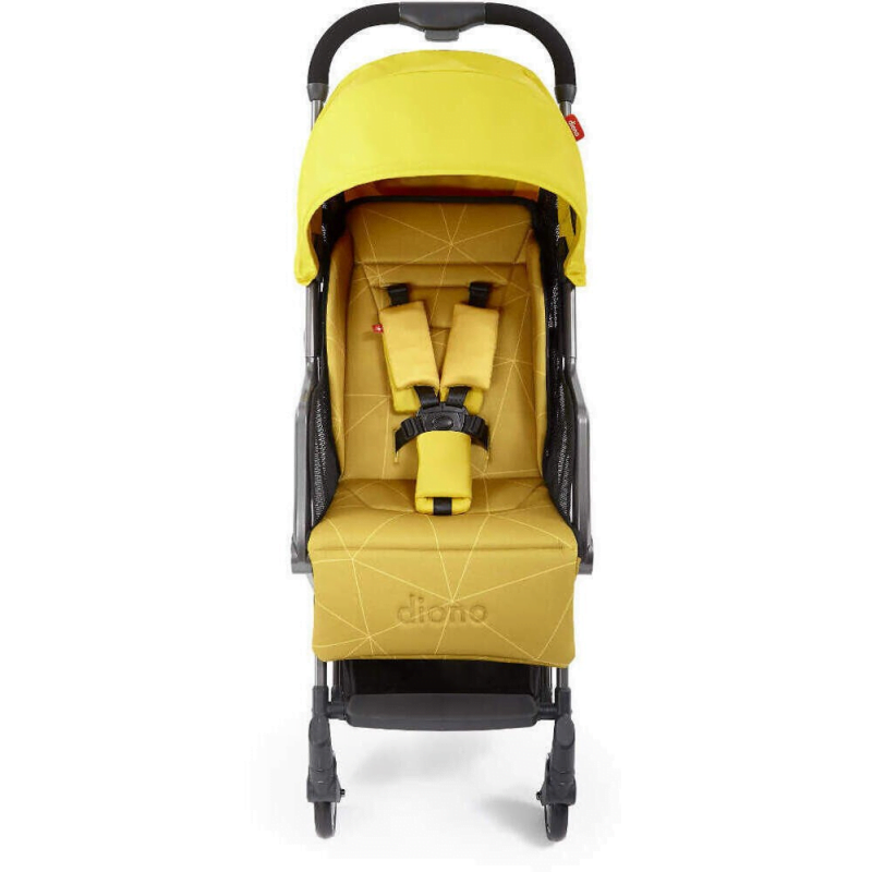 yellow stroller