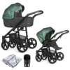 Venicci Valdi Green 2 in 1 Travel System 7 Piece Bundle