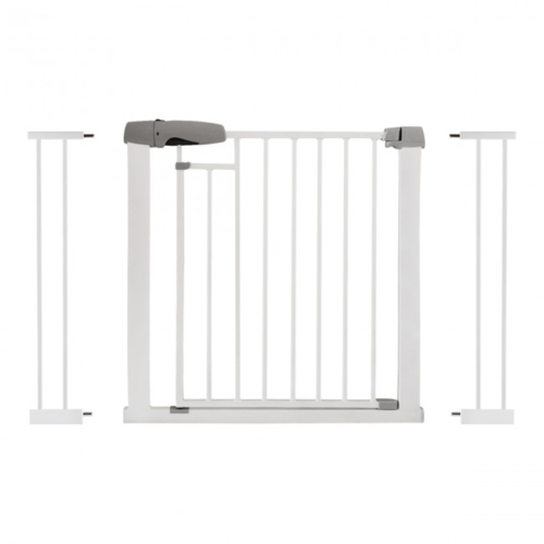 Callowesse Freedom Maglock Auto-Close Stair Gate | 104-111cm x H76cm with 2x 14cm Extension | Suitable for Child & Pet
