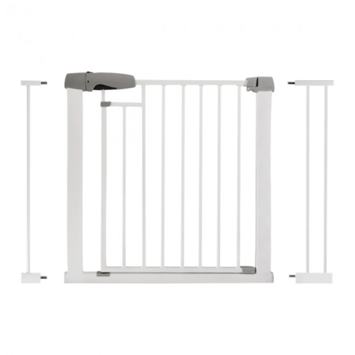 Callowesse Freedom Auto-Close Magnetic Lock Stair Gate | 97-104cm x H76cm Bundle With 7cm & 14cm Extension | Suitable Child & Pet