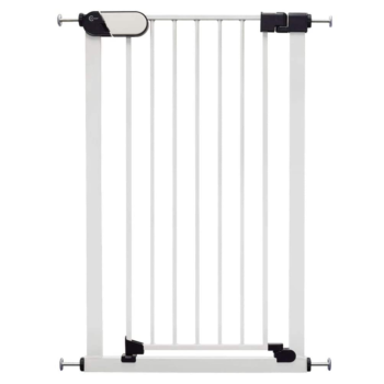 Callowesse Saluki Tall & Narrow Pressure Fit Safety Gate | 65-70cm x H96cm | Suitable For Children or Pets | White