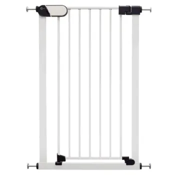 Callowesse Saluki Tall & Narrow Pressure Fit Safety Gate | 65-70cm x H96cm | Suitable For Children or Pets | White