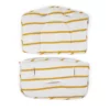 Childhome Lambda Grow Chair Cushion - Ochre Stripes 1