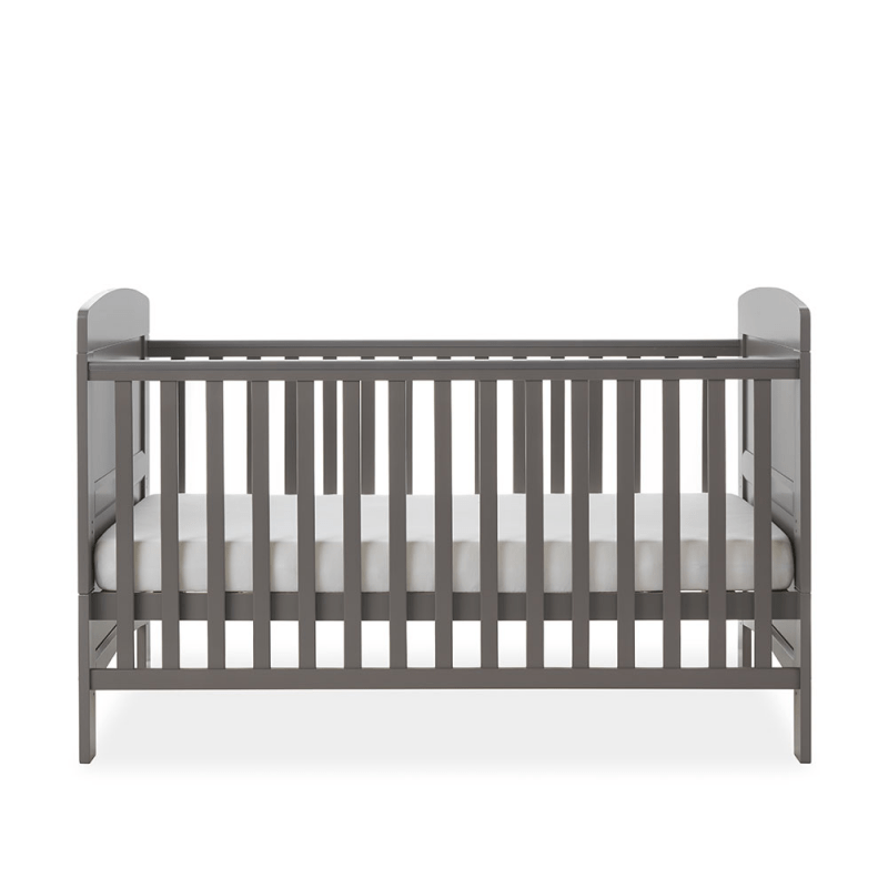 obaby grace cot bed white