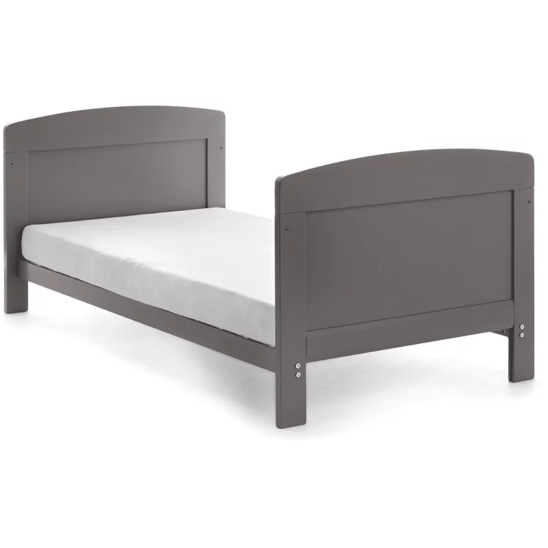 Obaby Grace Cot Bed Taupe Grey Cots Beds Olivers BabyCare