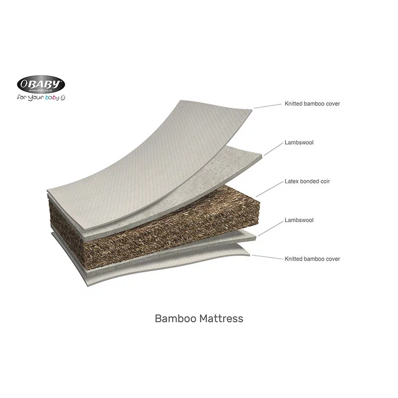 Obaby natural coir and wool mattress hotsell