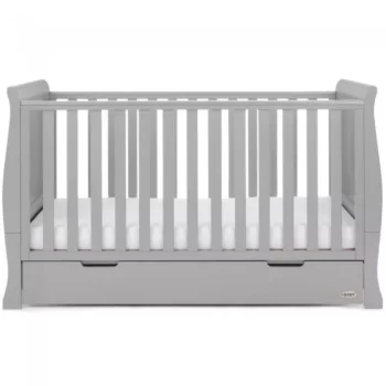 Obaby Stamford Classic Cot Bed Warm Grey 3
