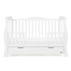 Obaby Stamford Luxe 3 piece room set- Cot- White- Side Rail